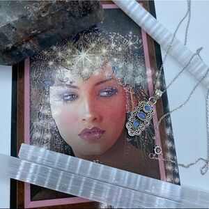 Bali Design Moonstone Solid Sterling Silver Necklace
